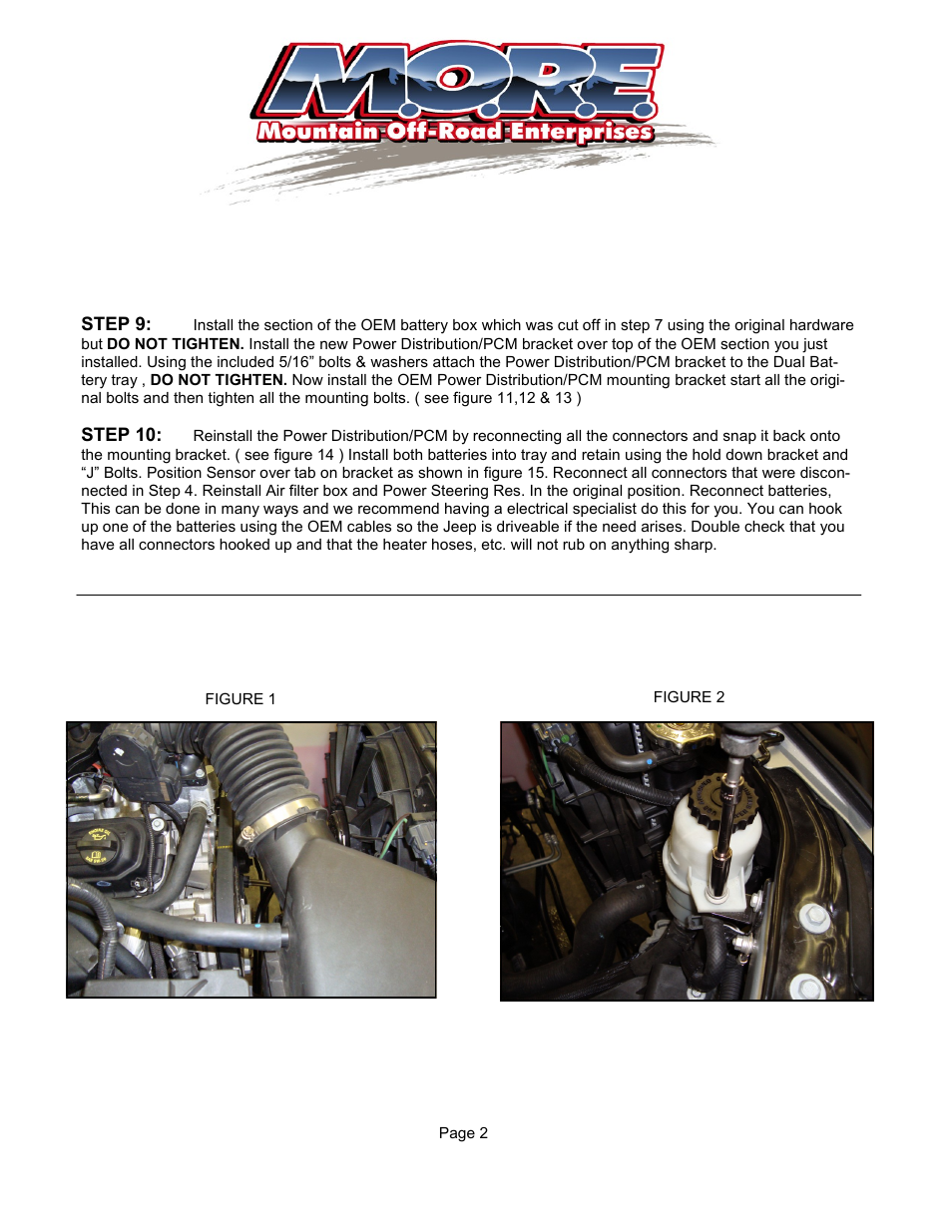 Mountain Off Road JKDBT0709 User Manual | Page 2 / 6