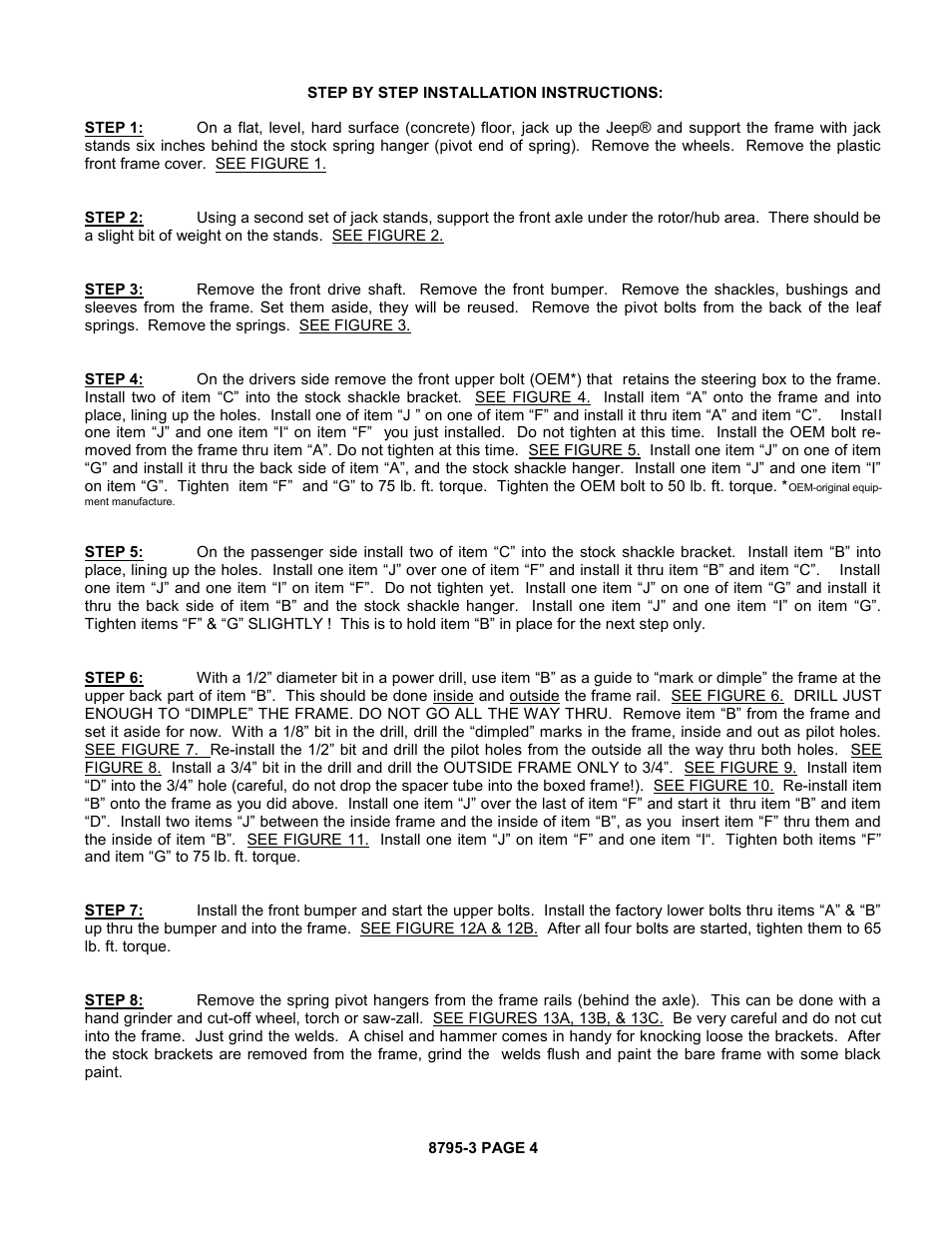 Mountain Off Road 8795-3 User Manual | Page 4 / 9