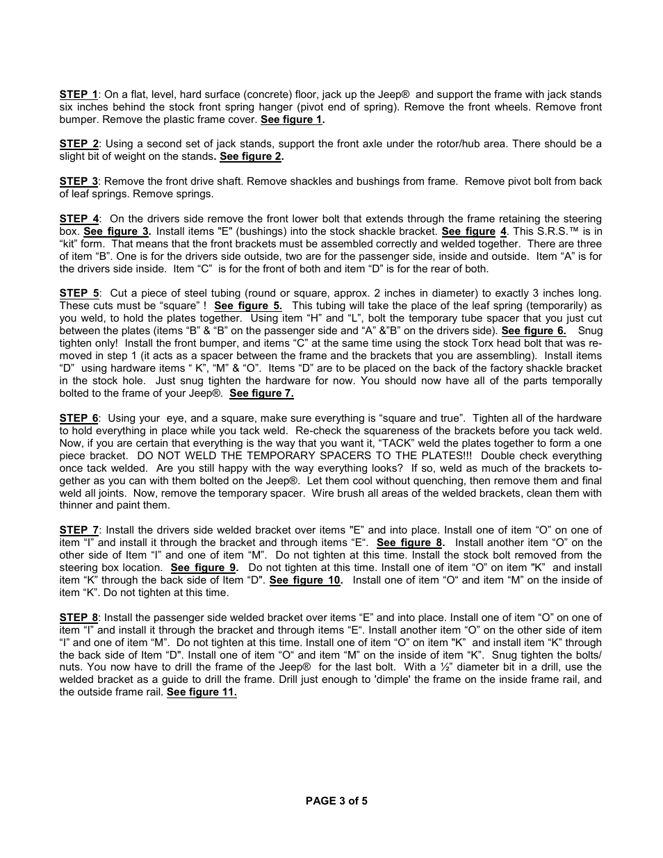 Mountain Off Road 8795-50 User Manual | Page 3 / 5