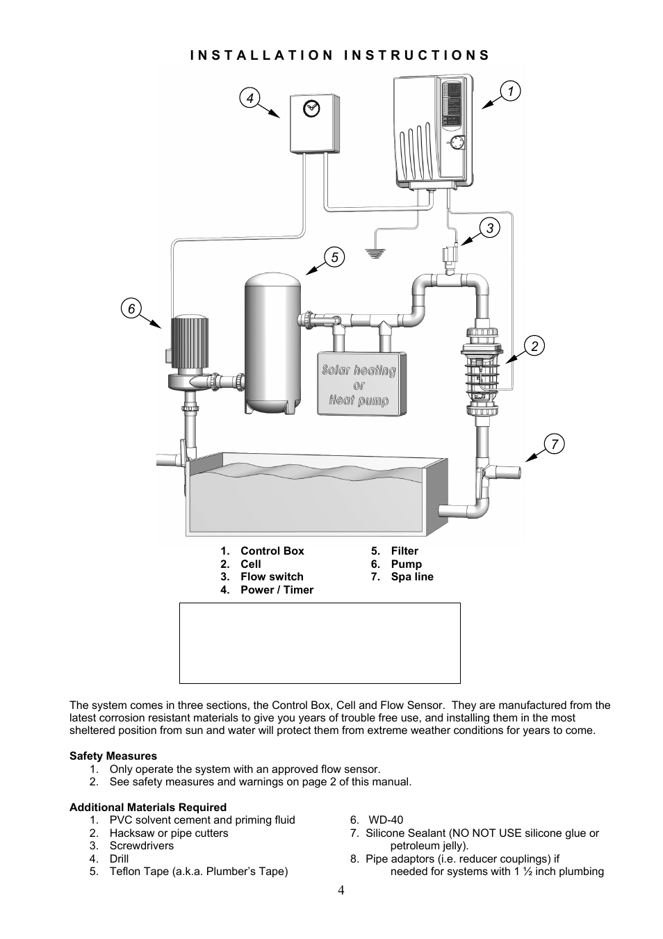 General | Aqua Products CC-350 User Manual | Page 4 / 24