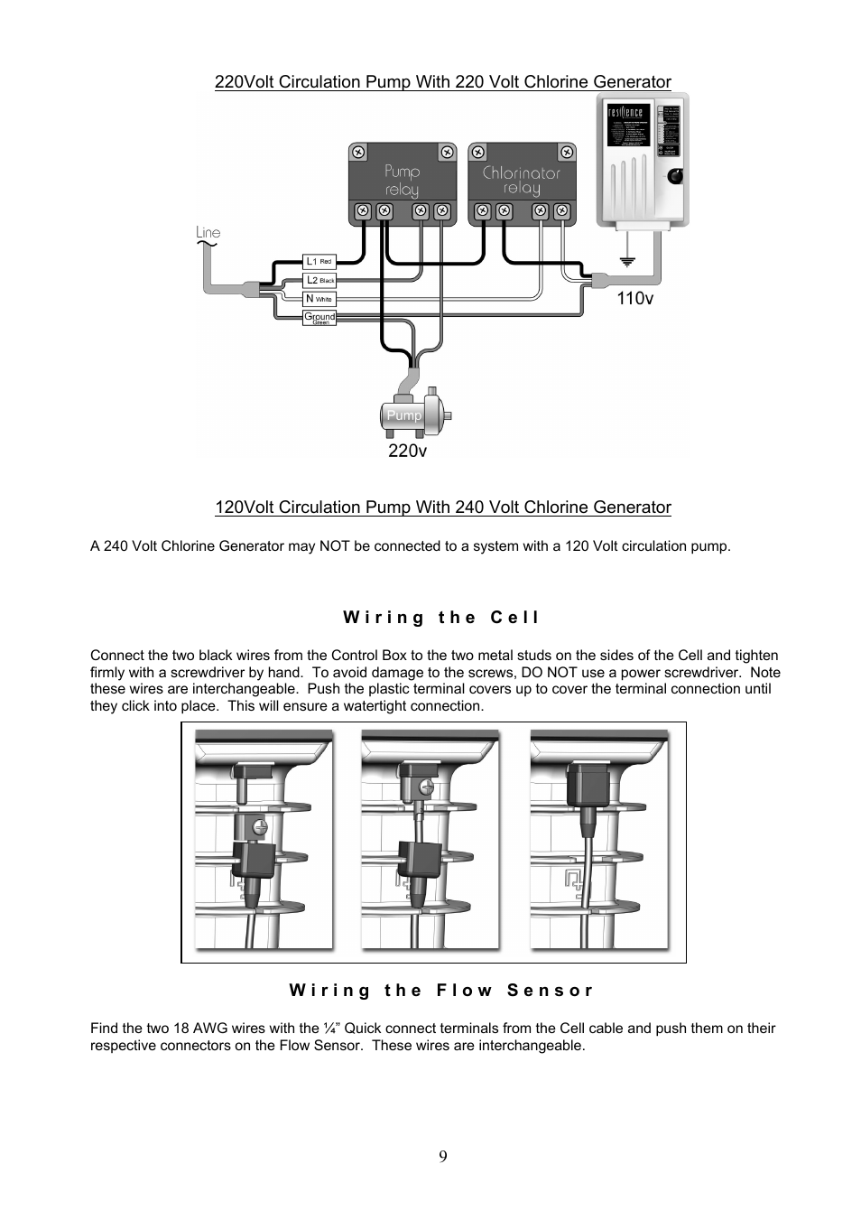 Aqua Products CC-350 User Manual | Page 9 / 24