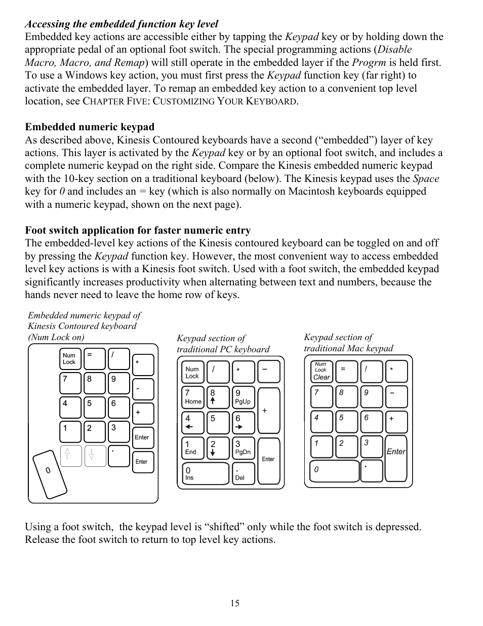 Kinesis KB510USB USB Contoured Ergonomic Keyboards User Manual | Page 15 / 44