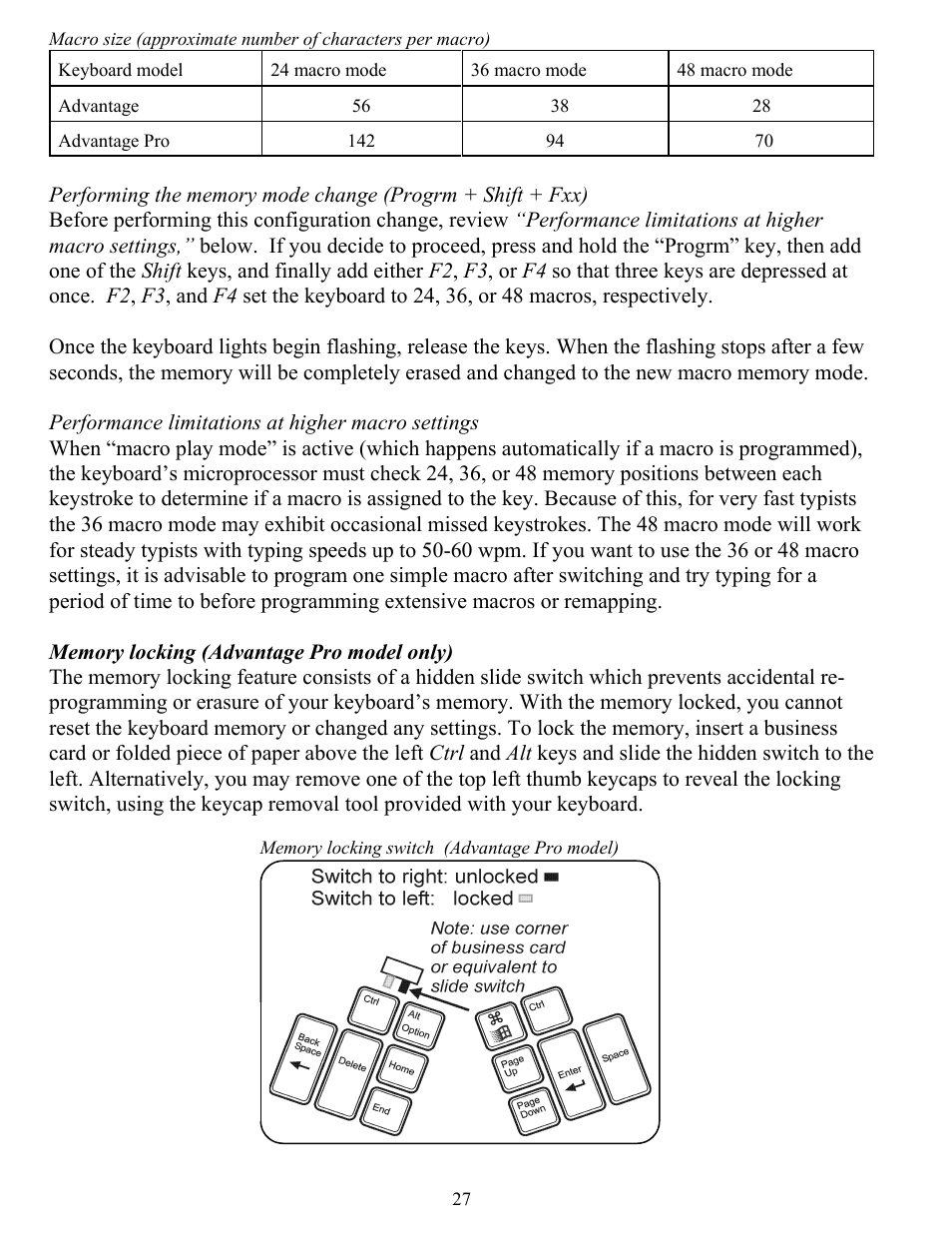 Kinesis KB510USB USB Contoured Ergonomic Keyboards User Manual | Page 27 / 44