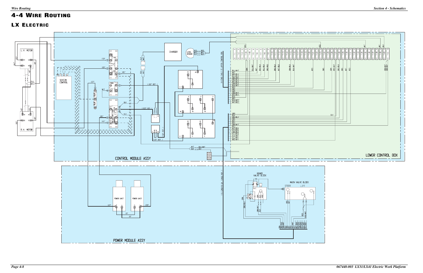 44 wire routing | Snorkel LX41 Electric-sn4022+ User Manual | Page 94 / 104