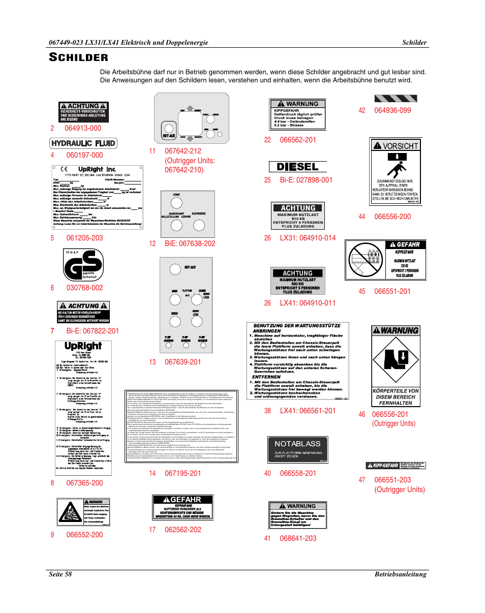 Childer | Snorkel Bi-Energy-sn4275+ User Manual | Page 60 / 64
