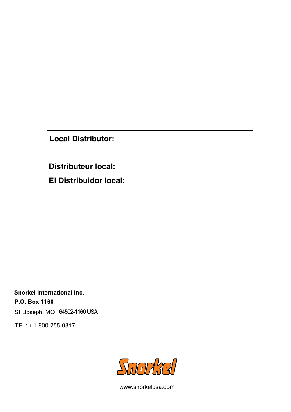 Snorkel M2639J-sn1000+ User Manual | Page 31 / 31