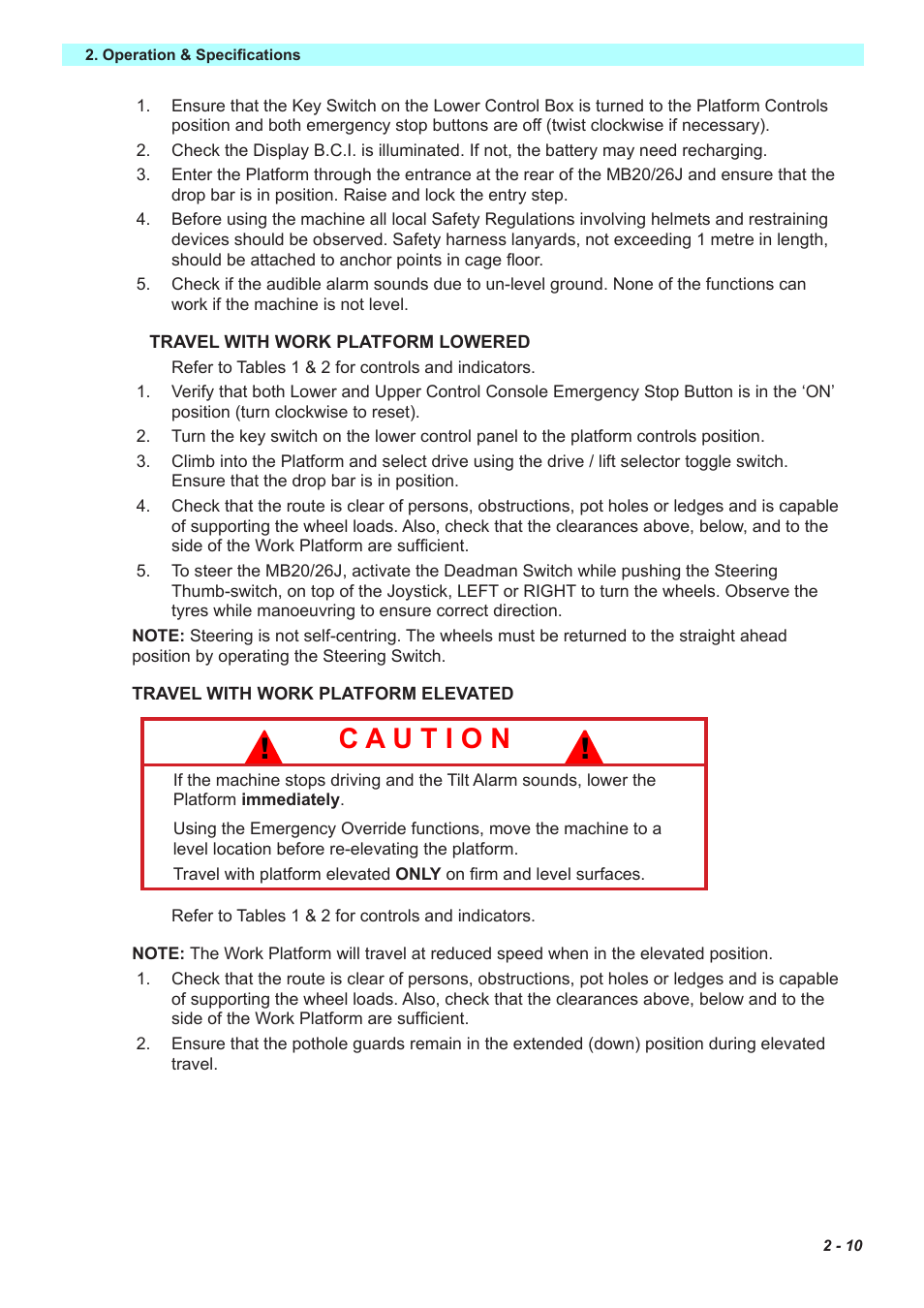Snorkel MB26 User Manual | Page 20 / 32
