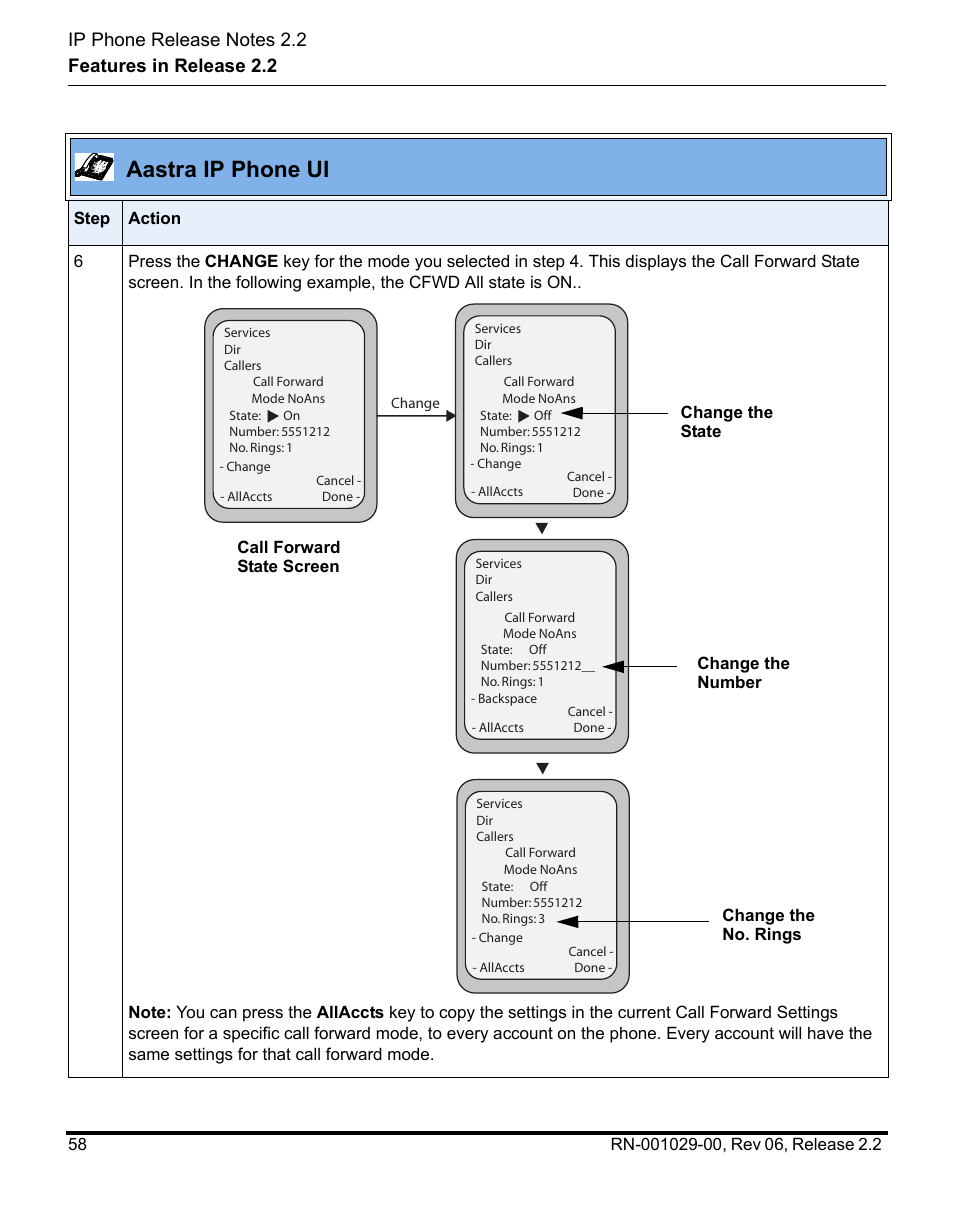 Aastra ip phone ui | Aastra Telecom REV 06 User Manual | Page 62 / 146