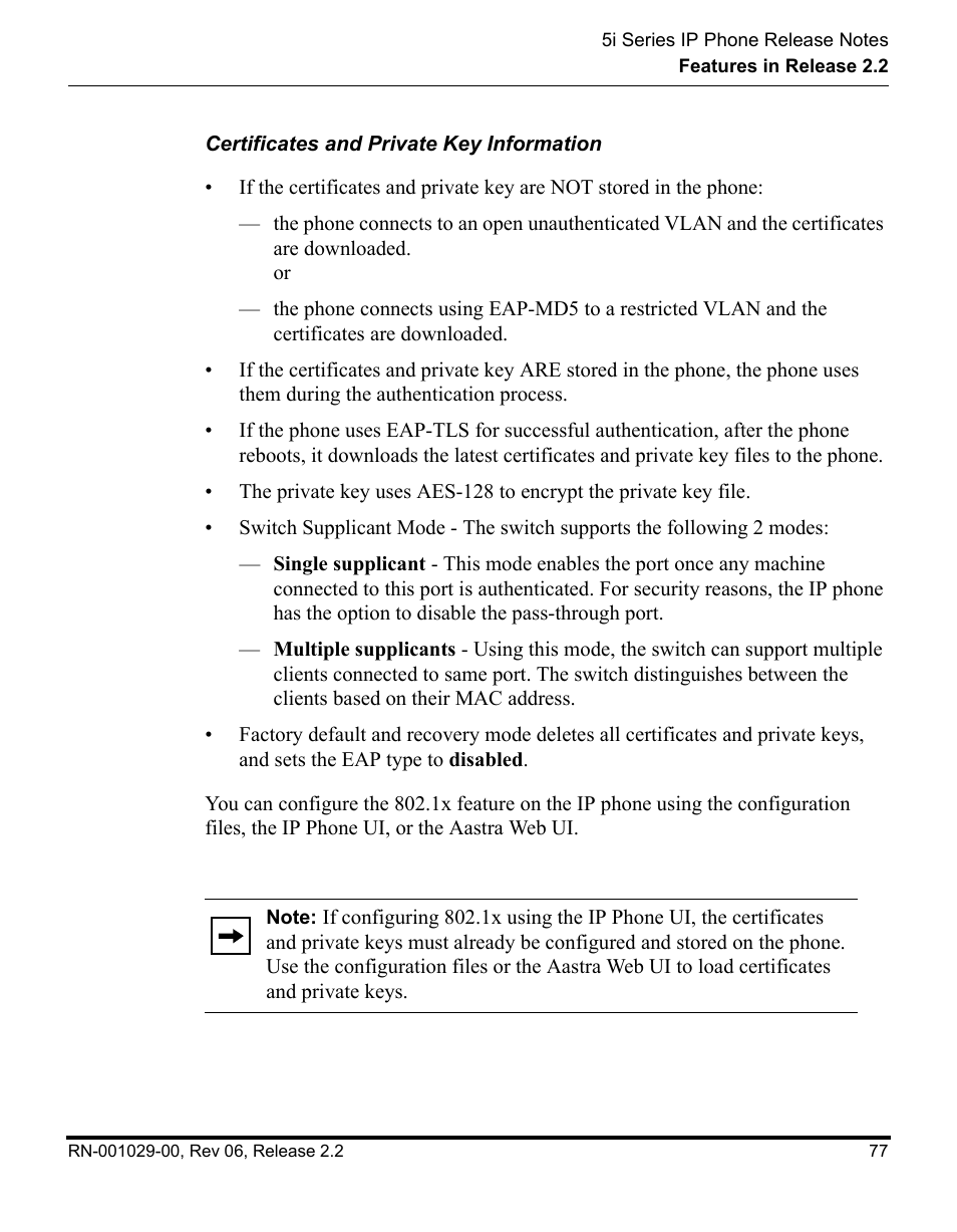Aastra Telecom REV 06 User Manual | Page 81 / 146
