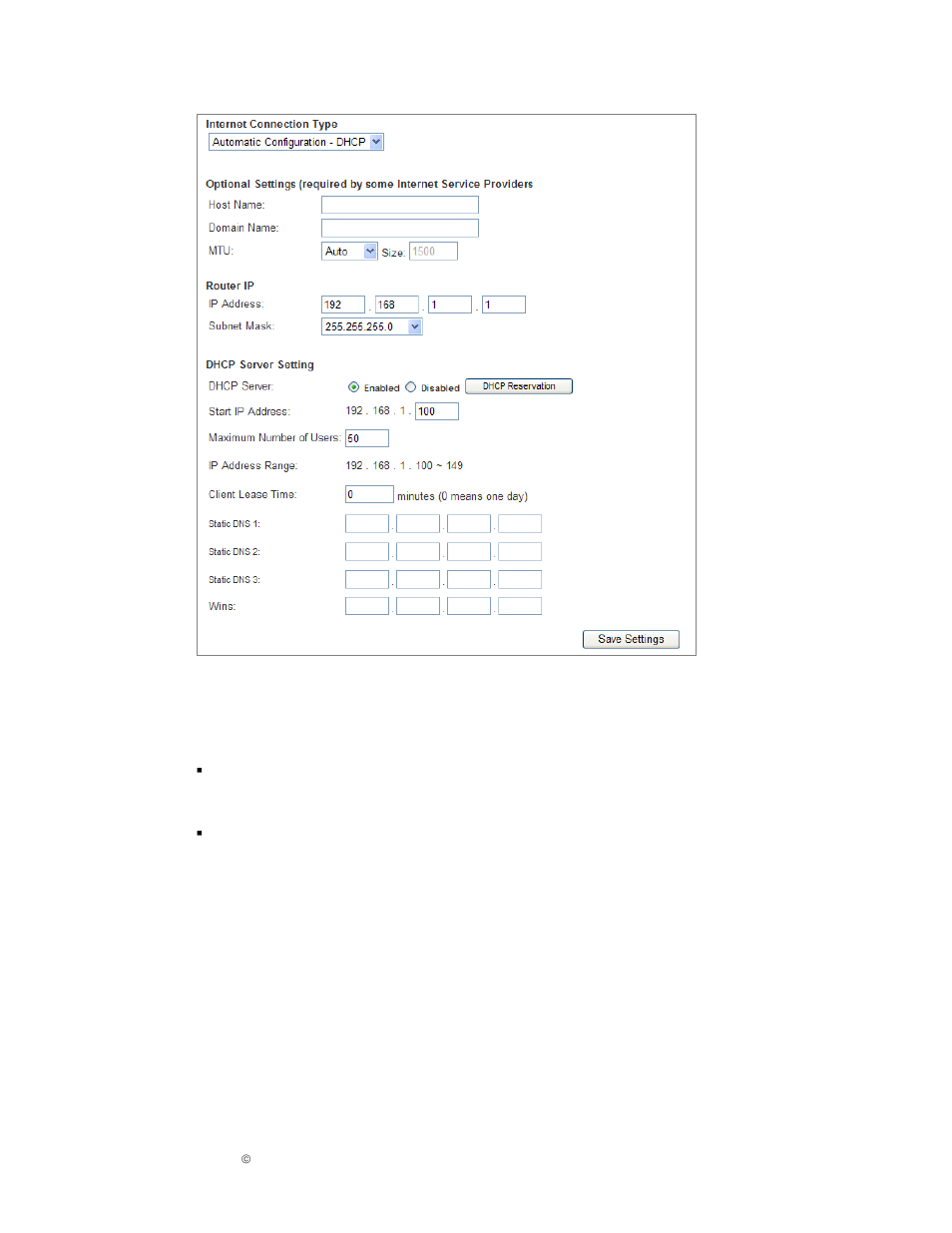 Setting internet connection type | IPitomy IP1000 User Guide User Manual | Page 20 / 124