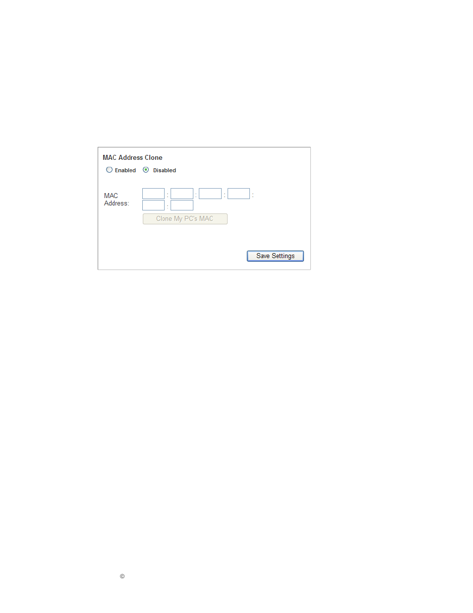 Mac clone, Mac address clone, Mac address | Clone my pc’s mac, Routes | IPitomy IP1000 User Guide User Manual | Page 25 / 124