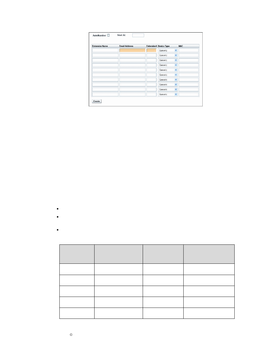 Table of supported phones, and key counts | IPitomy IP1000 User Guide User Manual | Page 64 / 124