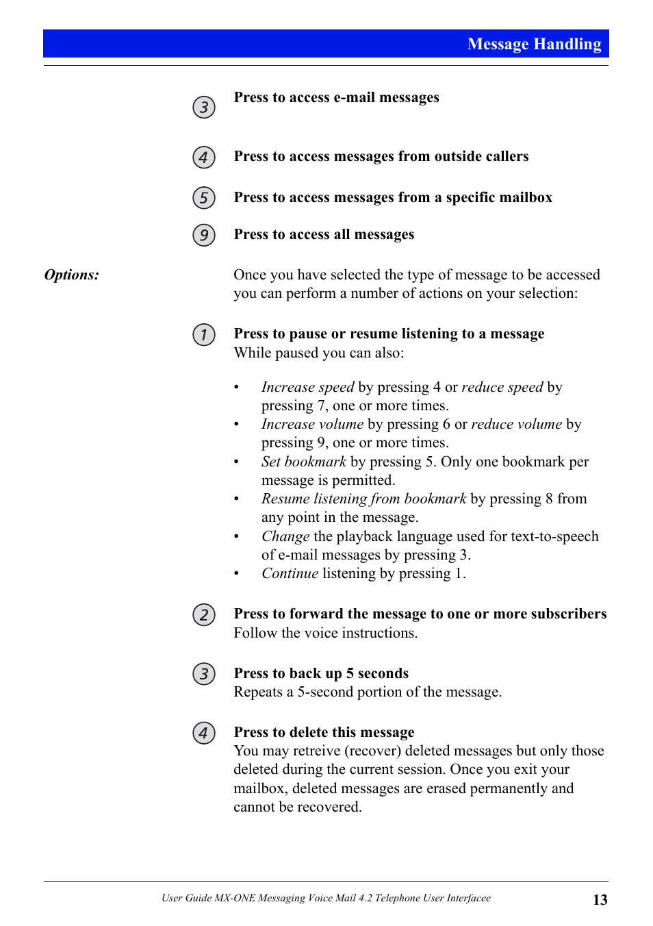 Aastra Telecom MX-ONE 4.2 User Manual | Page 15 / 46