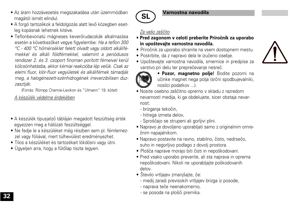 IKA Mini MR standard User Manual | Page 32 / 40