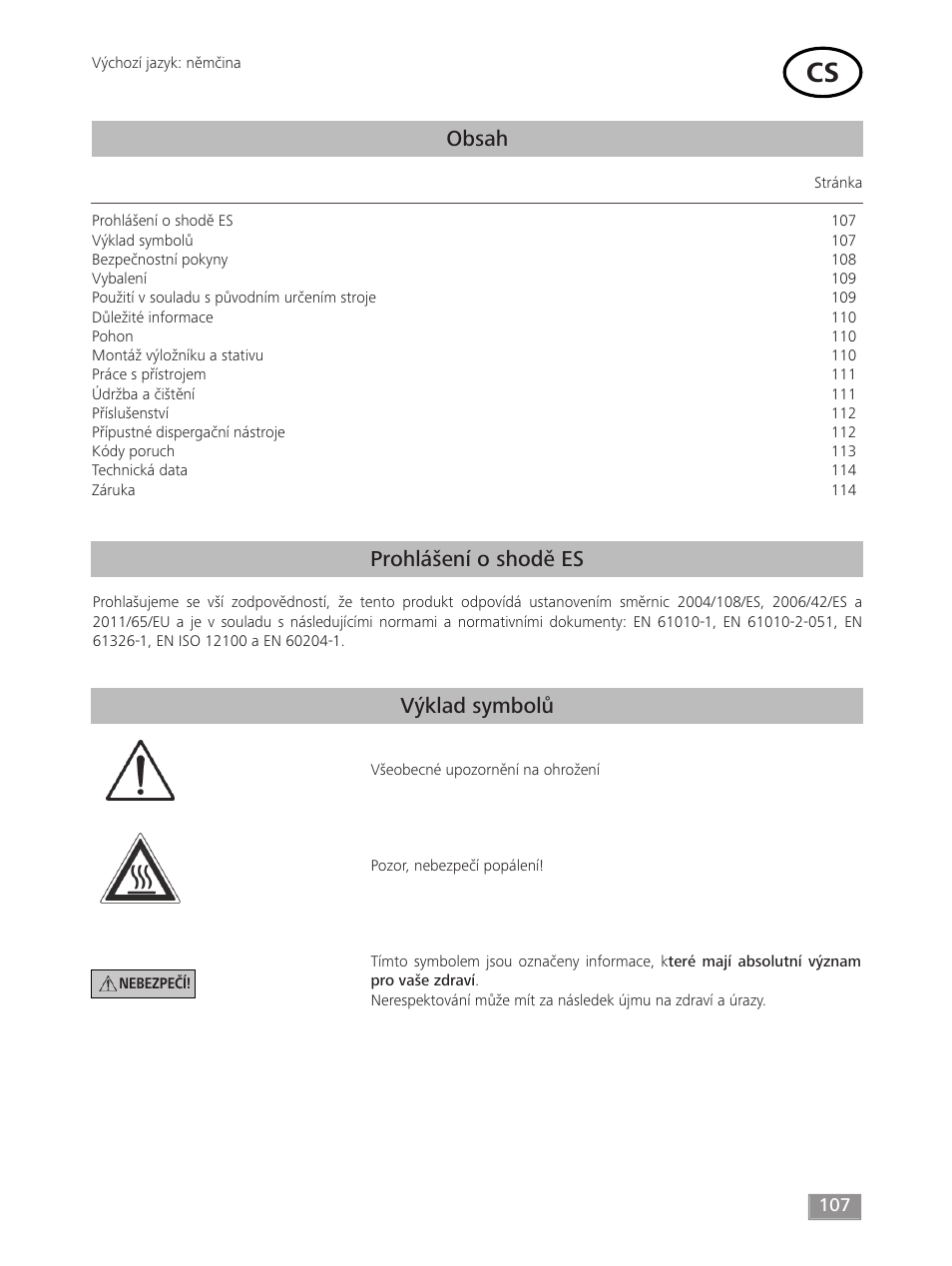 IKA T 50 digital ULTRA-TURRAX User Manual | Page 107 / 188