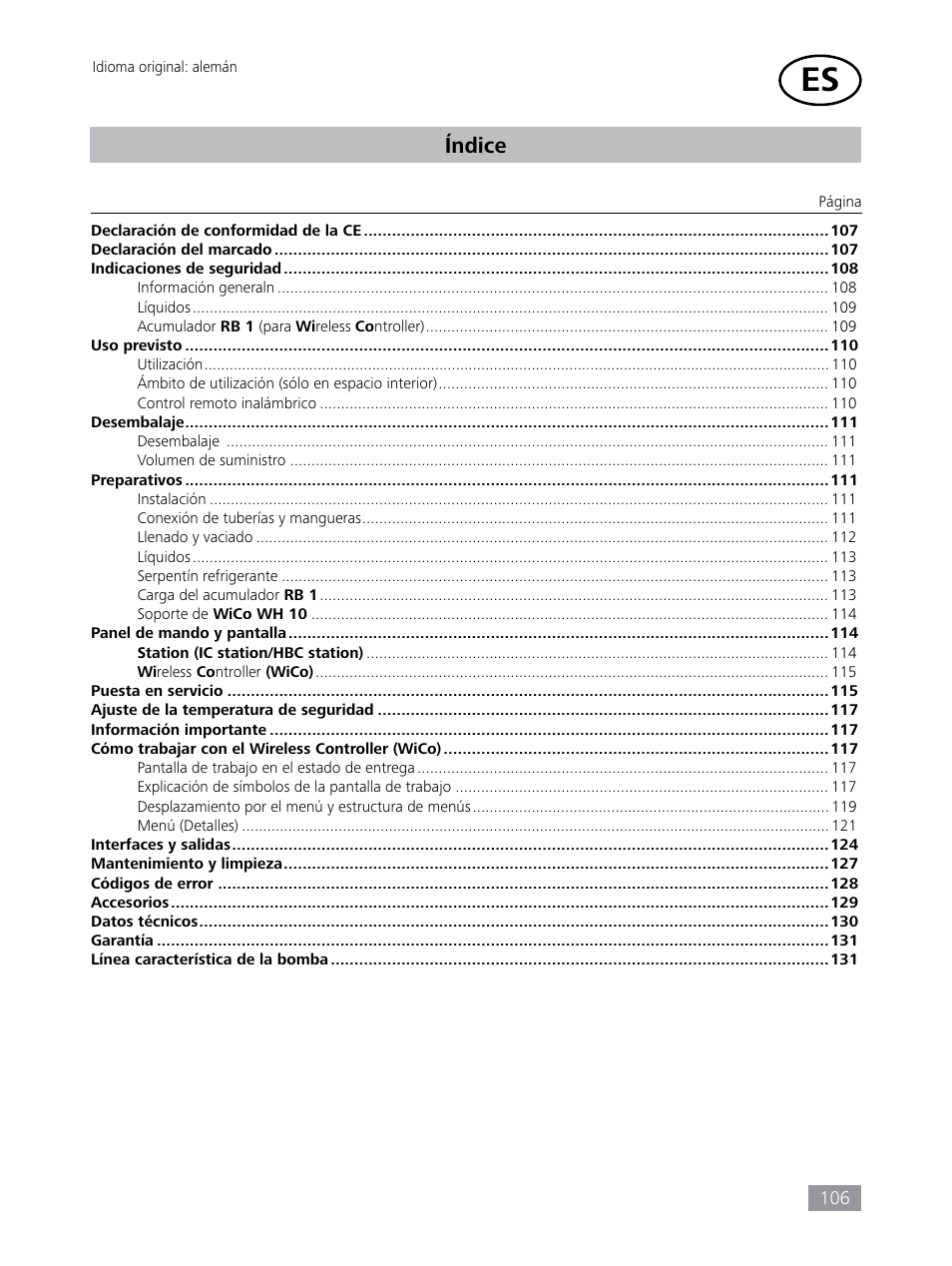 Índice | IKA HBC 10 control User Manual | Page 106 / 232