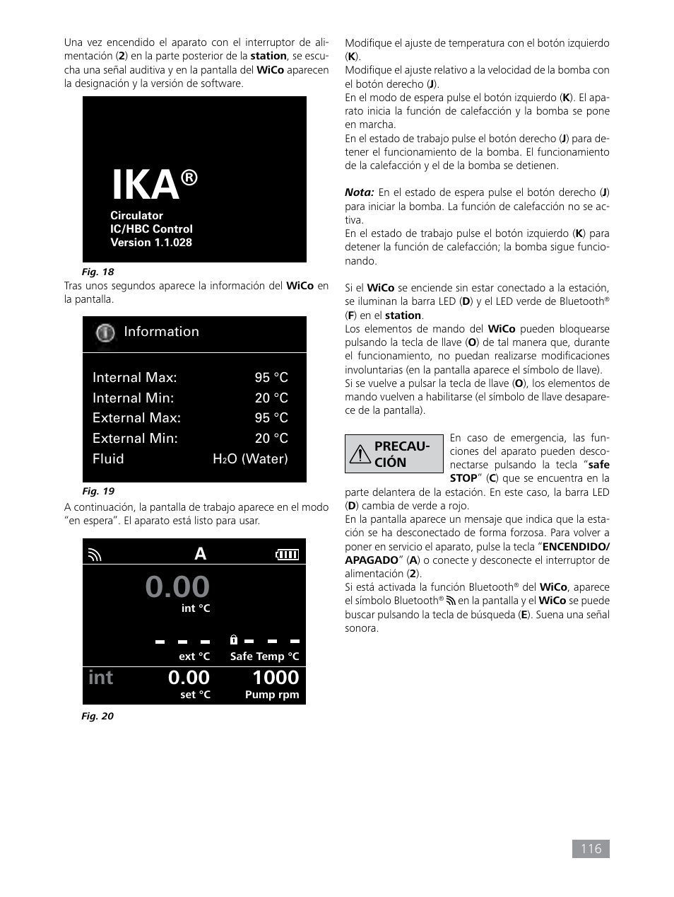 IKA HBC 10 control User Manual | Page 116 / 232
