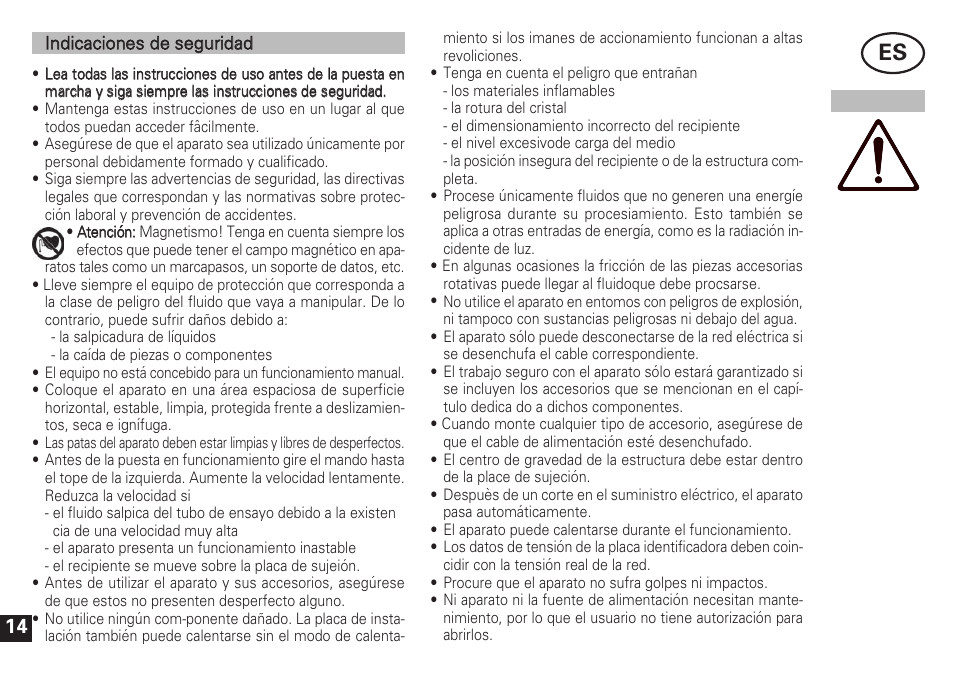 IKA Topolino User Manual | Page 14 / 32