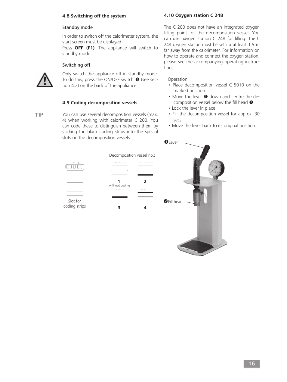 IKA C 200 User Manual | Page 16 / 32