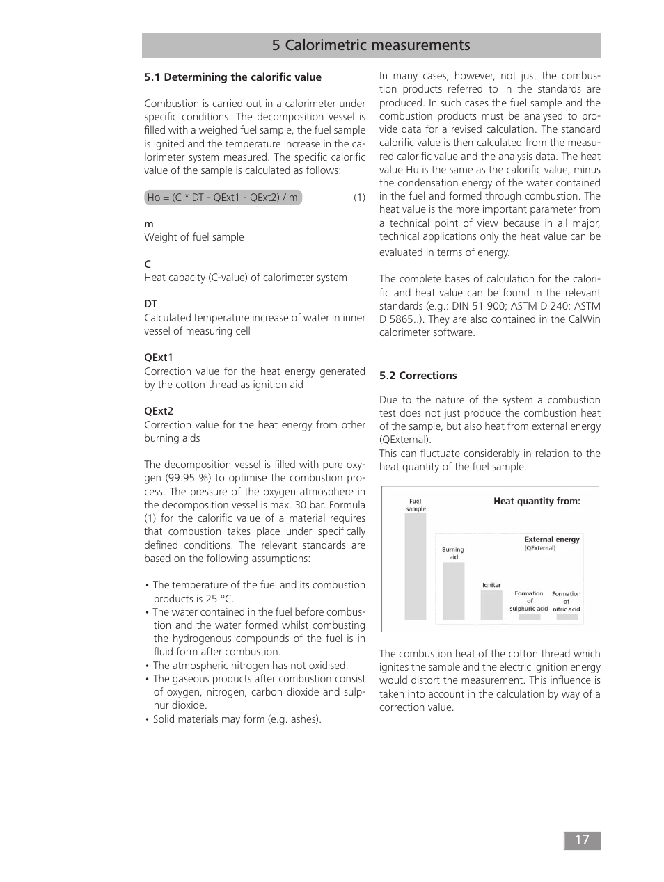 5 calorimetric measurements | IKA C 200 User Manual | Page 17 / 32