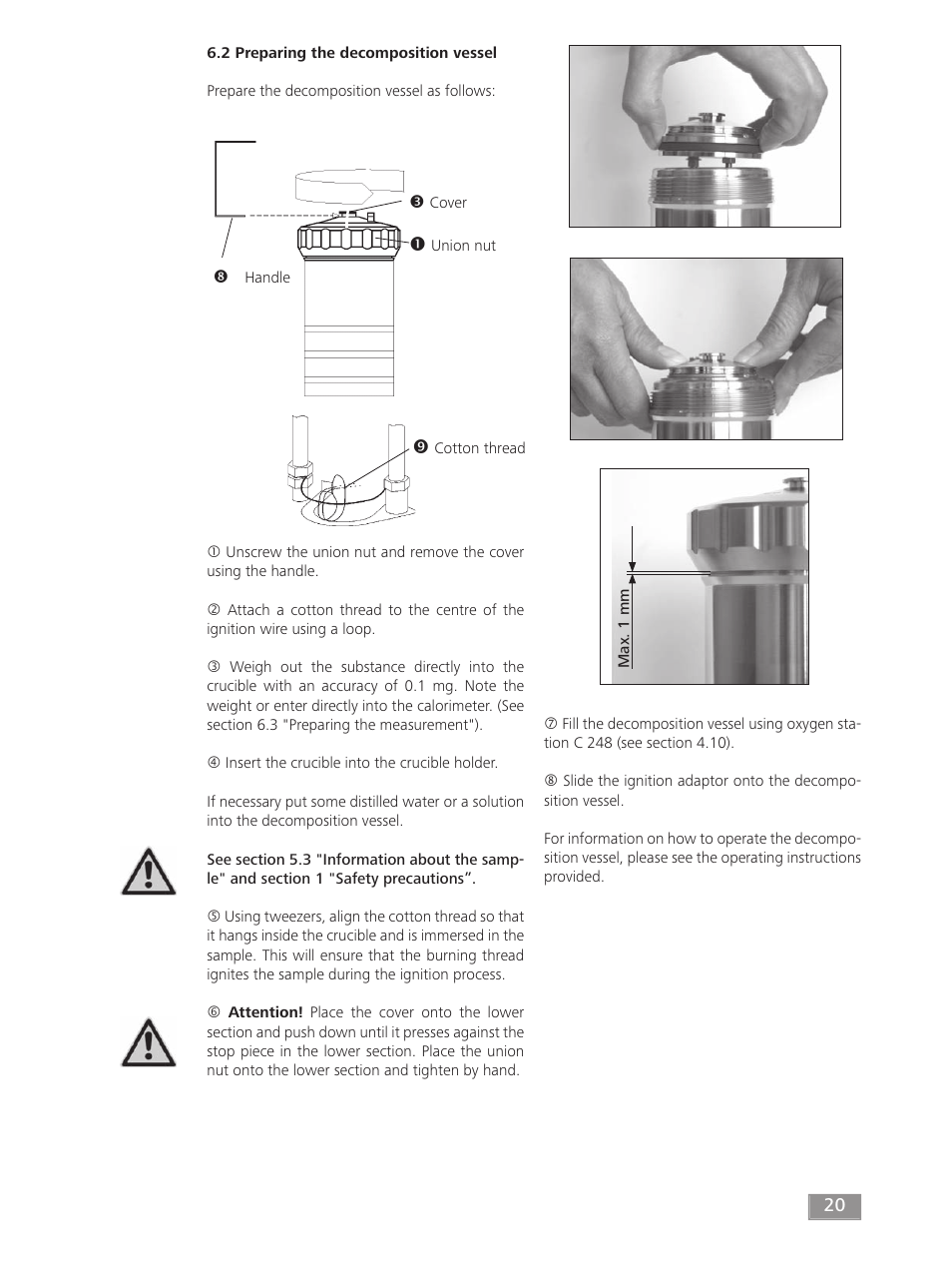 IKA C 200 User Manual | Page 20 / 32