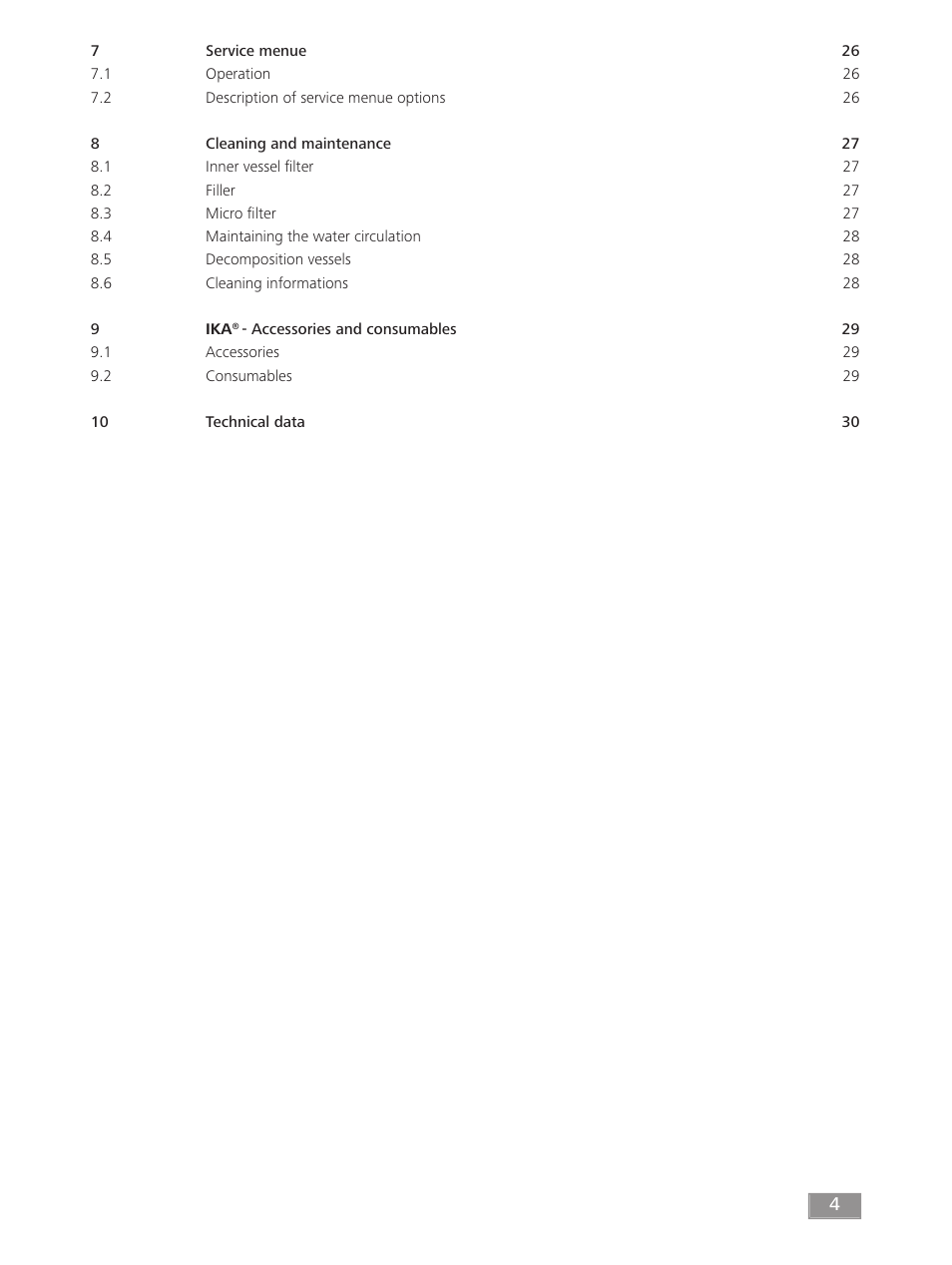 IKA C 200 User Manual | Page 4 / 32