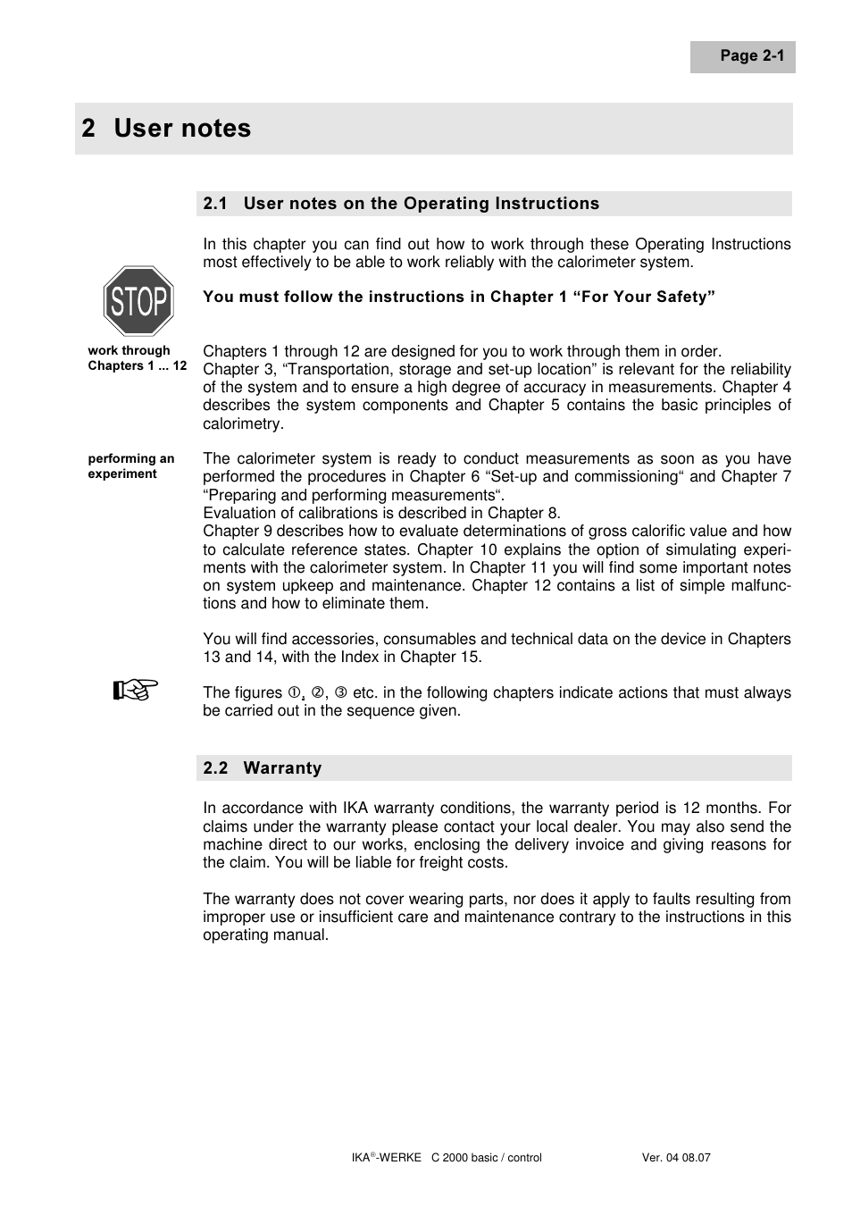 8vhu qrwhv | IKA C 2000 control User Manual | Page 11 / 92