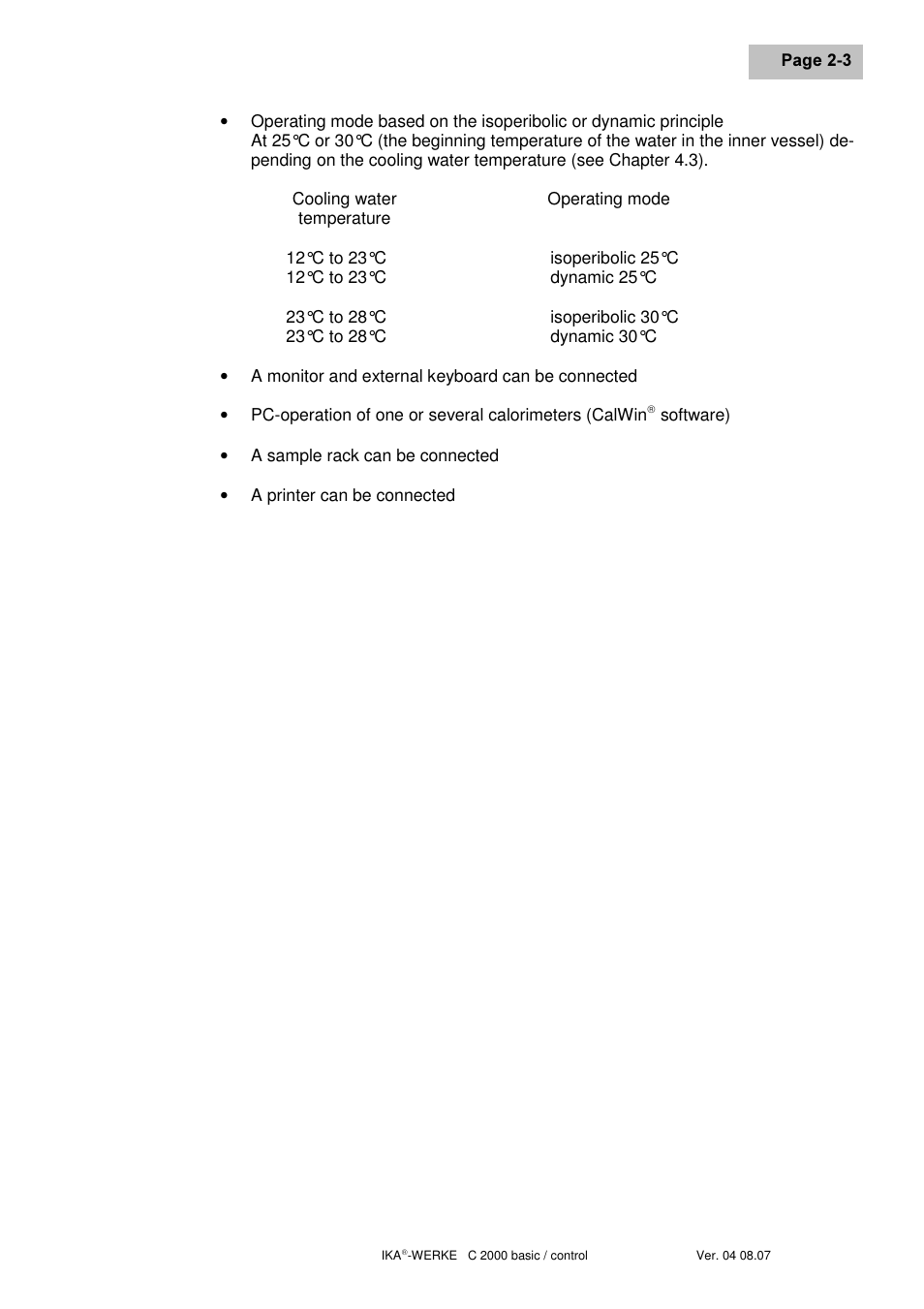 IKA C 2000 control User Manual | Page 13 / 92