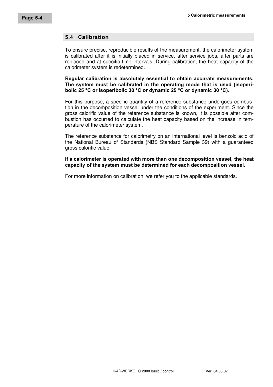 IKA C 2000 control User Manual | Page 24 / 92