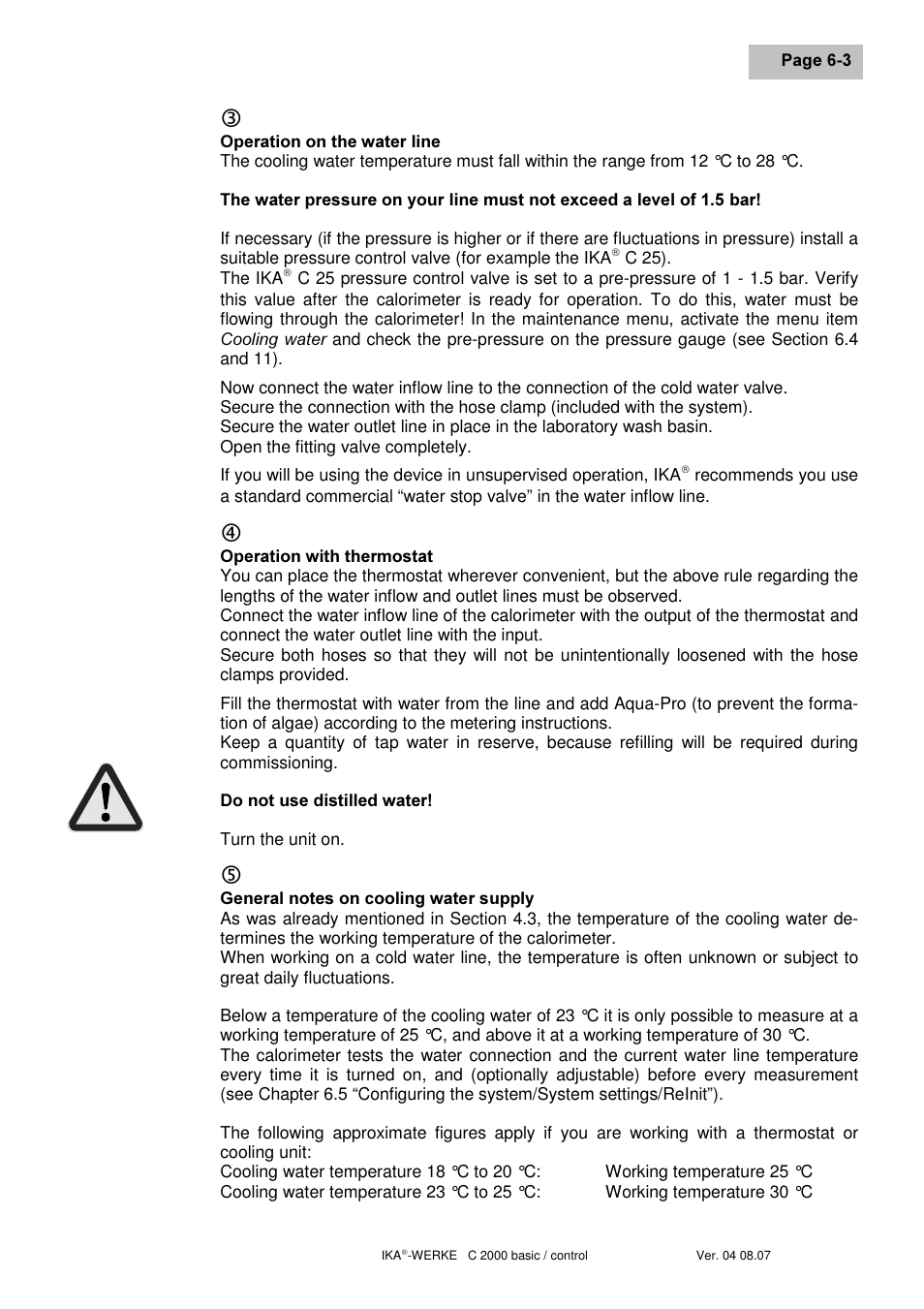 IKA C 2000 control User Manual | Page 27 / 92