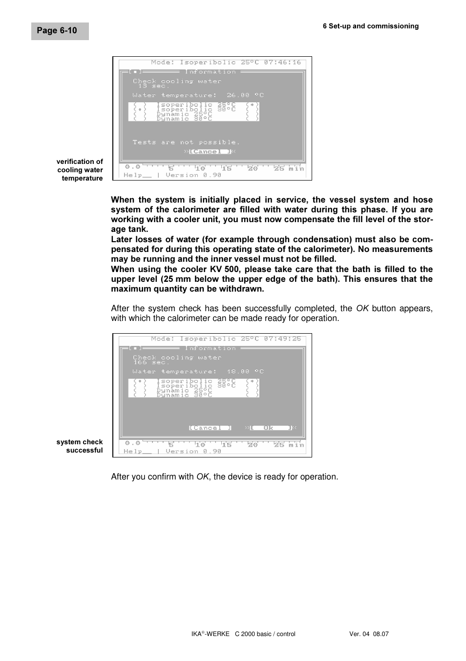 IKA C 2000 control User Manual | Page 34 / 92