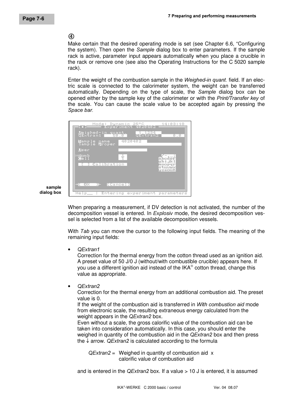 IKA C 2000 control User Manual | Page 50 / 92