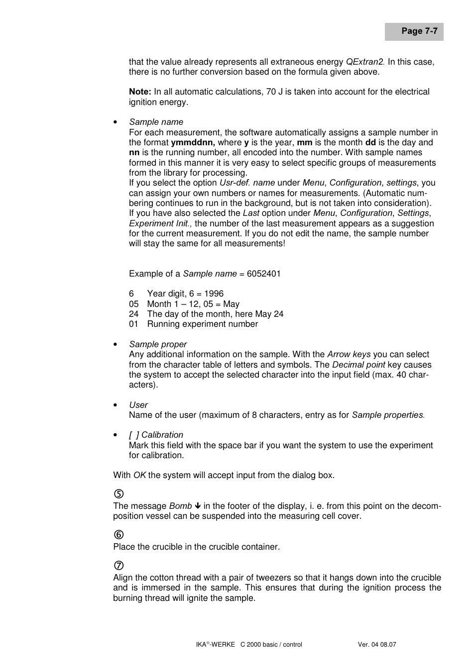 IKA C 2000 control User Manual | Page 51 / 92