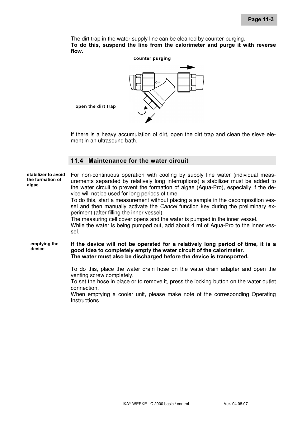 IKA C 2000 control User Manual | Page 75 / 92