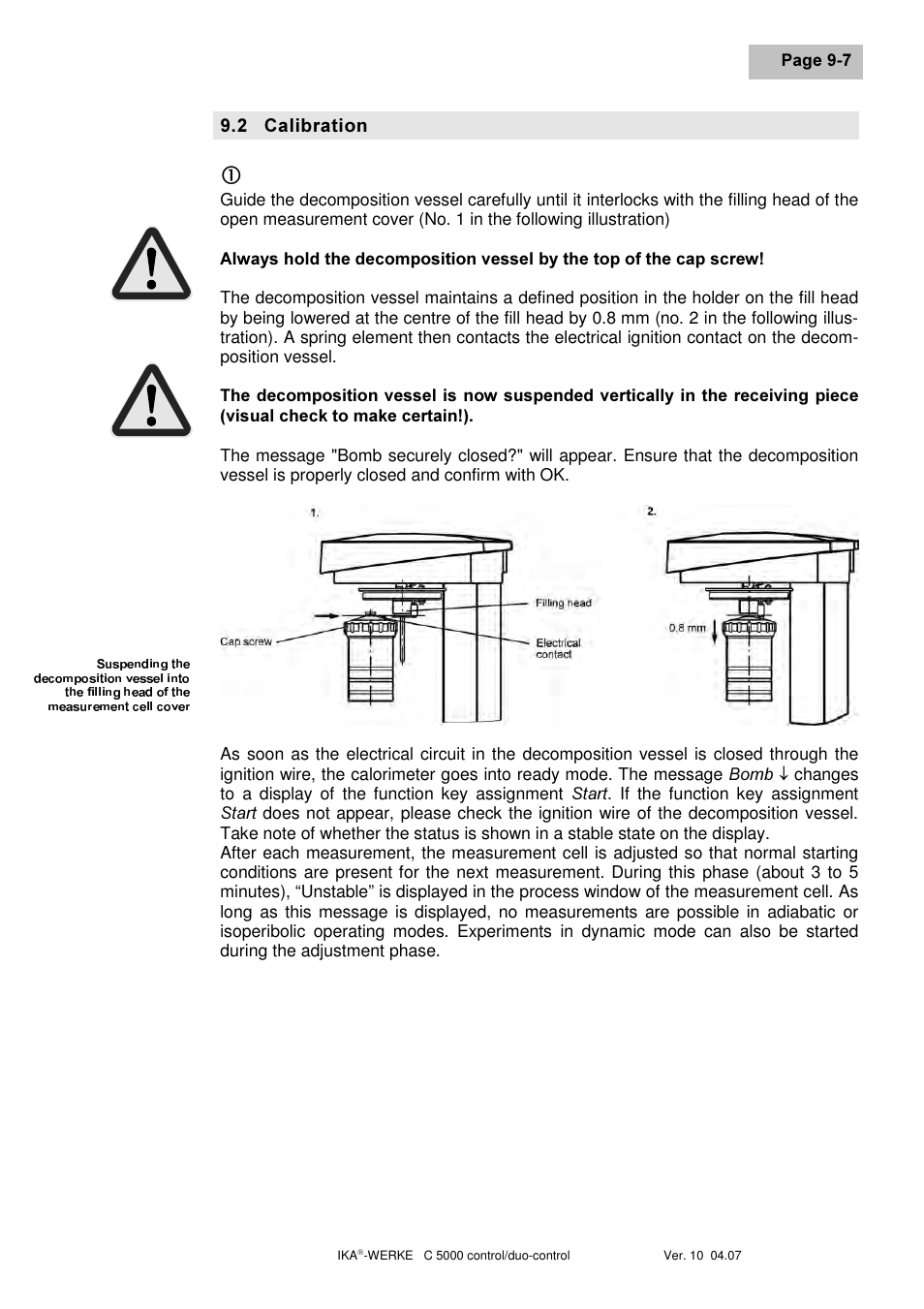 IKA C 5000 control Package 2/12 User Manual | Page 65 / 128