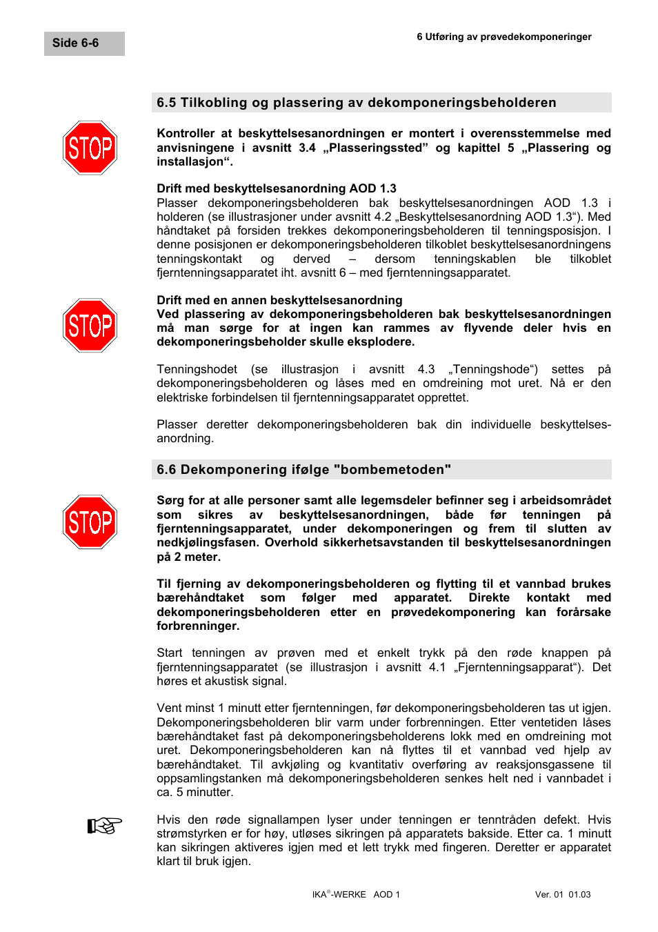 IKA AOD 1 User Manual | Page 128 / 142