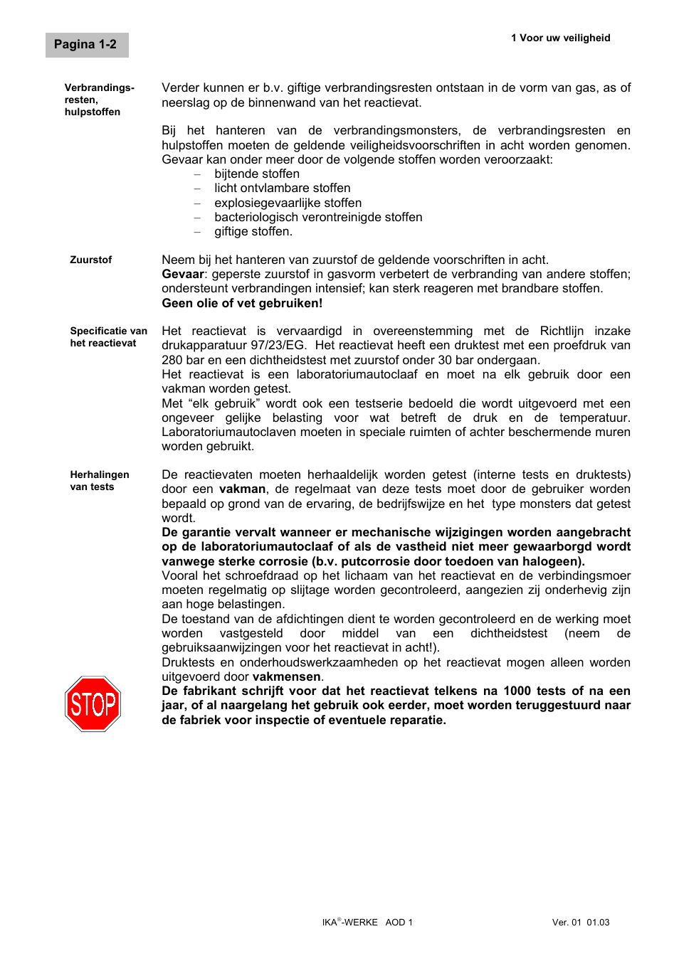IKA AOD 1 User Manual | Page 130 / 142
