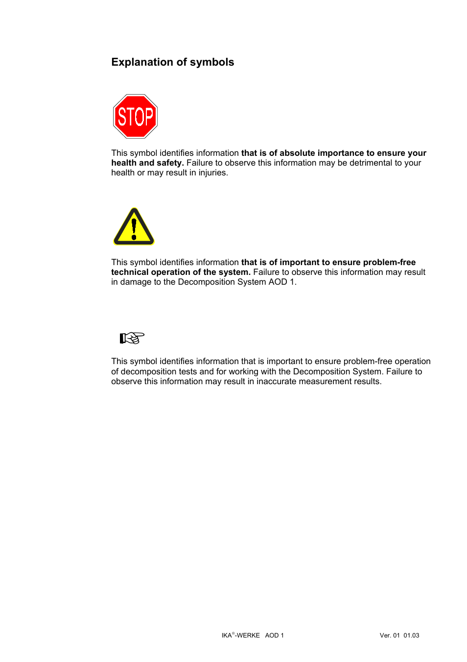 Operating instructions ... gb | IKA AOD 1 User Manual | Page 39 / 142