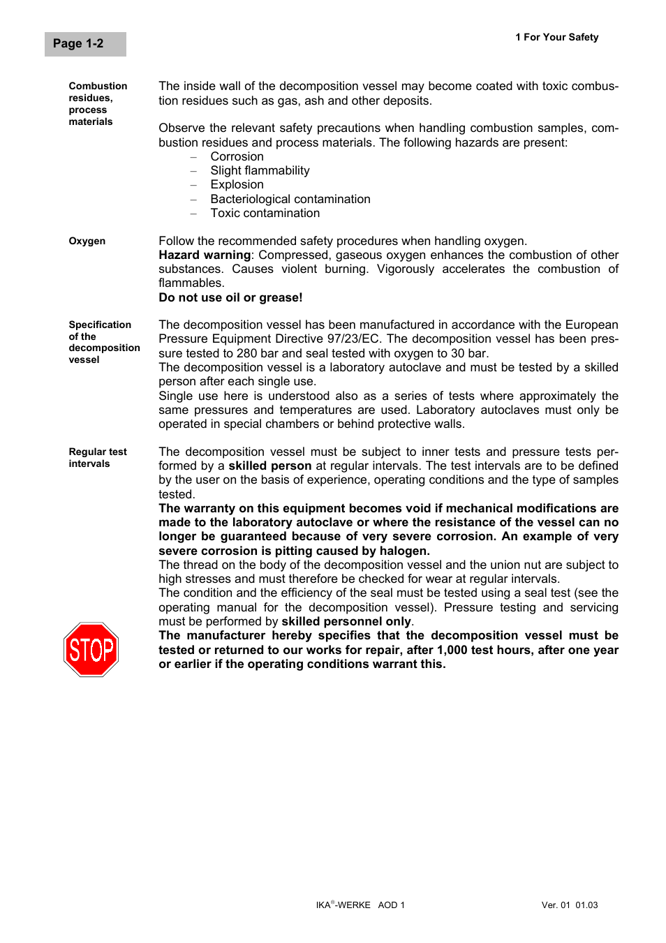 IKA AOD 1 User Manual | Page 43 / 142