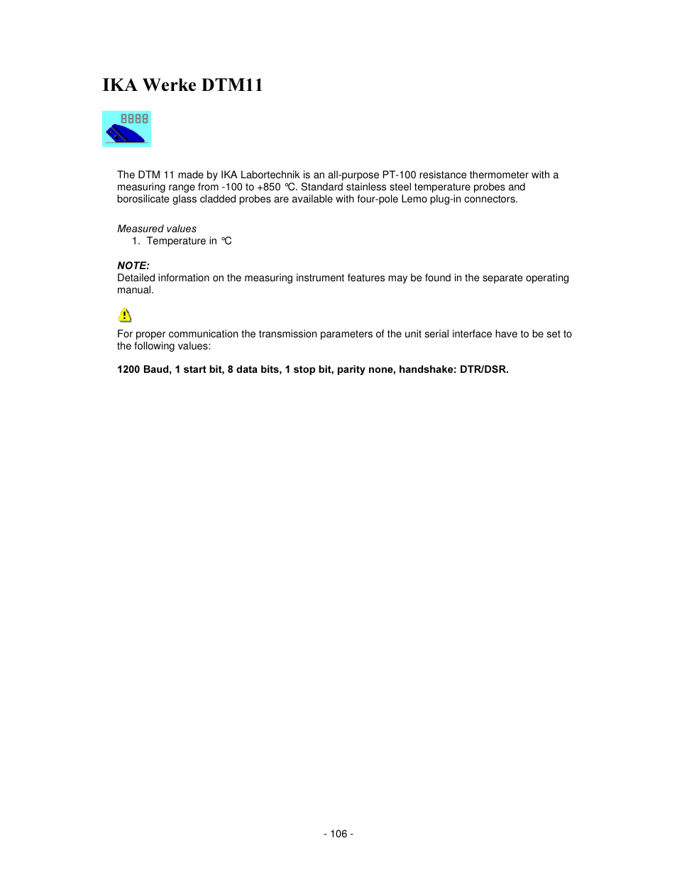 Hunh '70 | IKA labworldsoft User Manual | Page 106 / 158