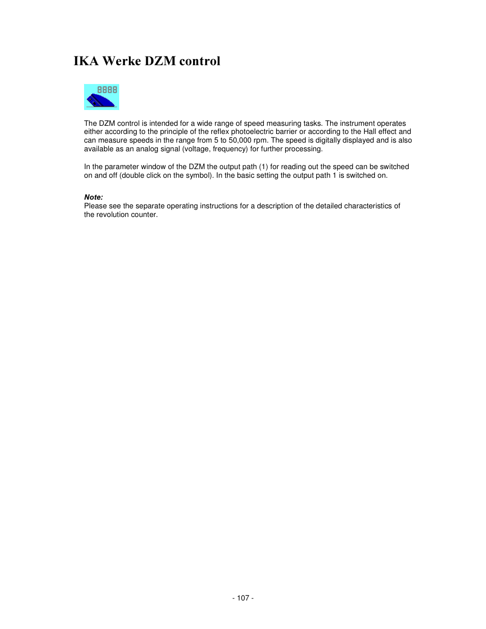 Hunh '=0 frqwuro | IKA labworldsoft User Manual | Page 107 / 158