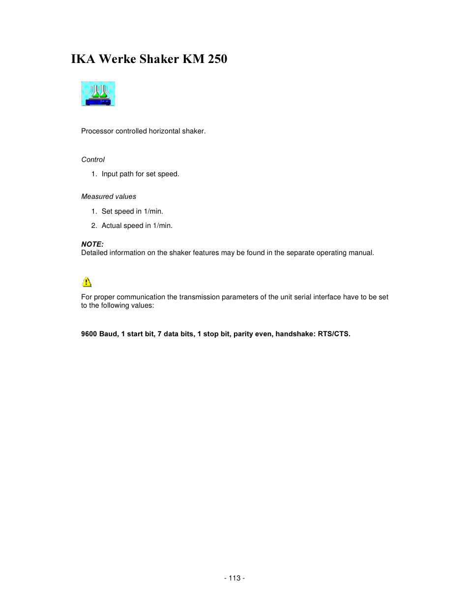 Hunh 6kdnhu .0 | IKA labworldsoft User Manual | Page 113 / 158