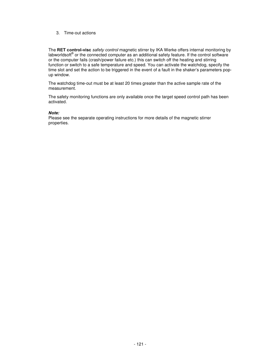 IKA labworldsoft User Manual | Page 121 / 158