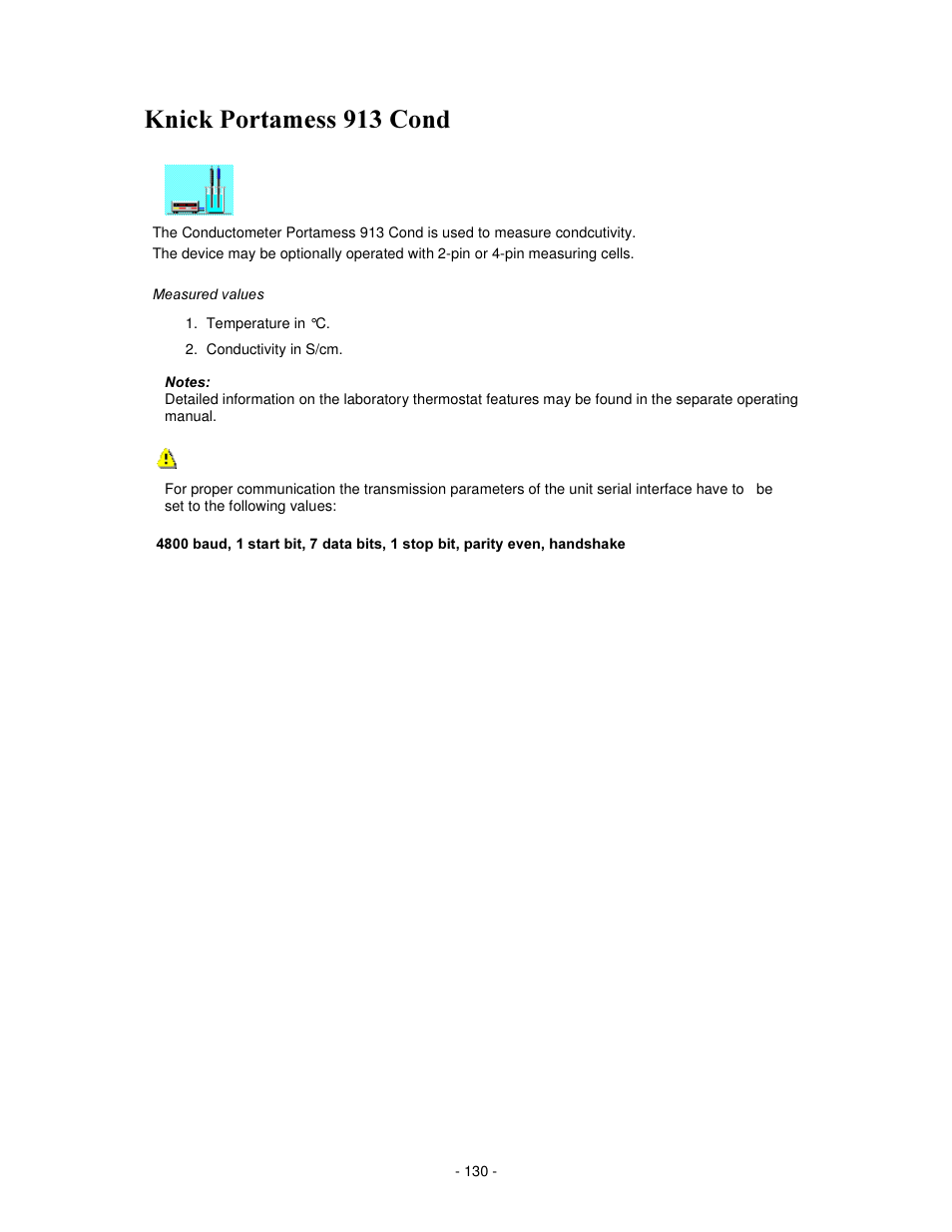 Qlfn 3ruwdphvv  &rqg | IKA labworldsoft User Manual | Page 130 / 158