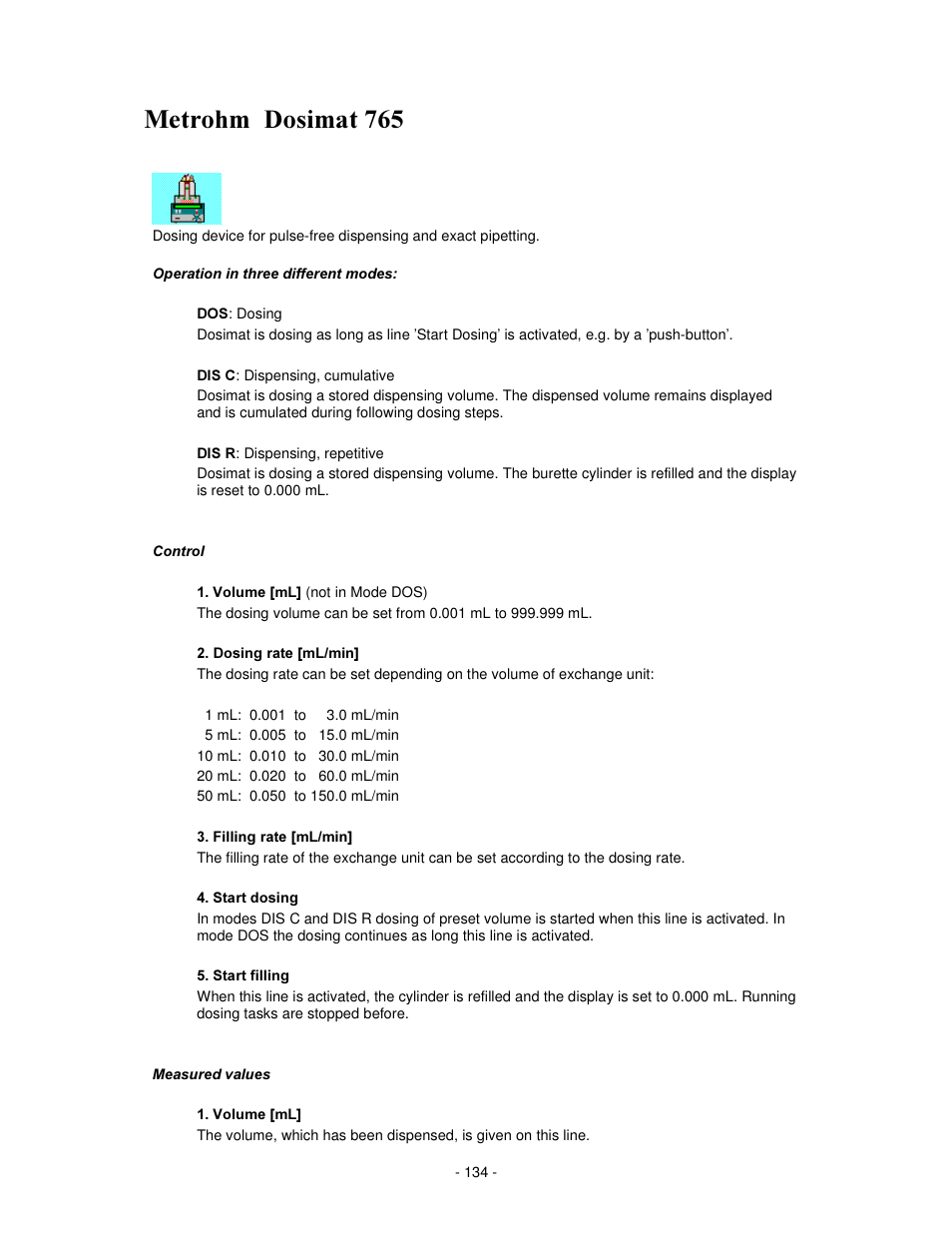 0hwurkp 'rvlpdw | IKA labworldsoft User Manual | Page 134 / 158