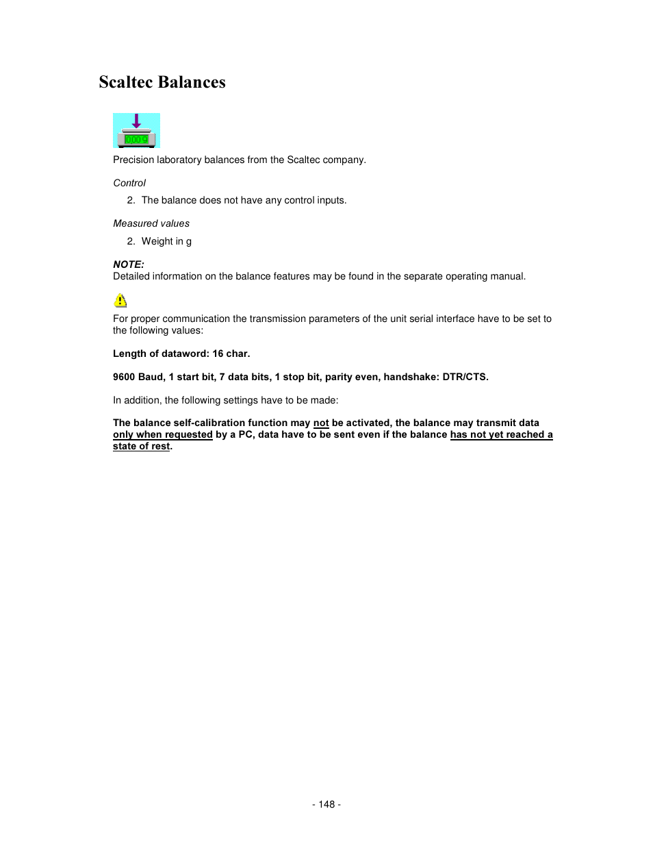 6fdowhf %dodqfhv | IKA labworldsoft User Manual | Page 148 / 158