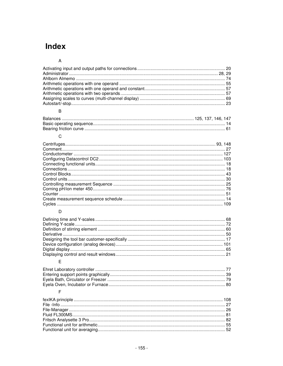 IKA labworldsoft User Manual | Page 155 / 158