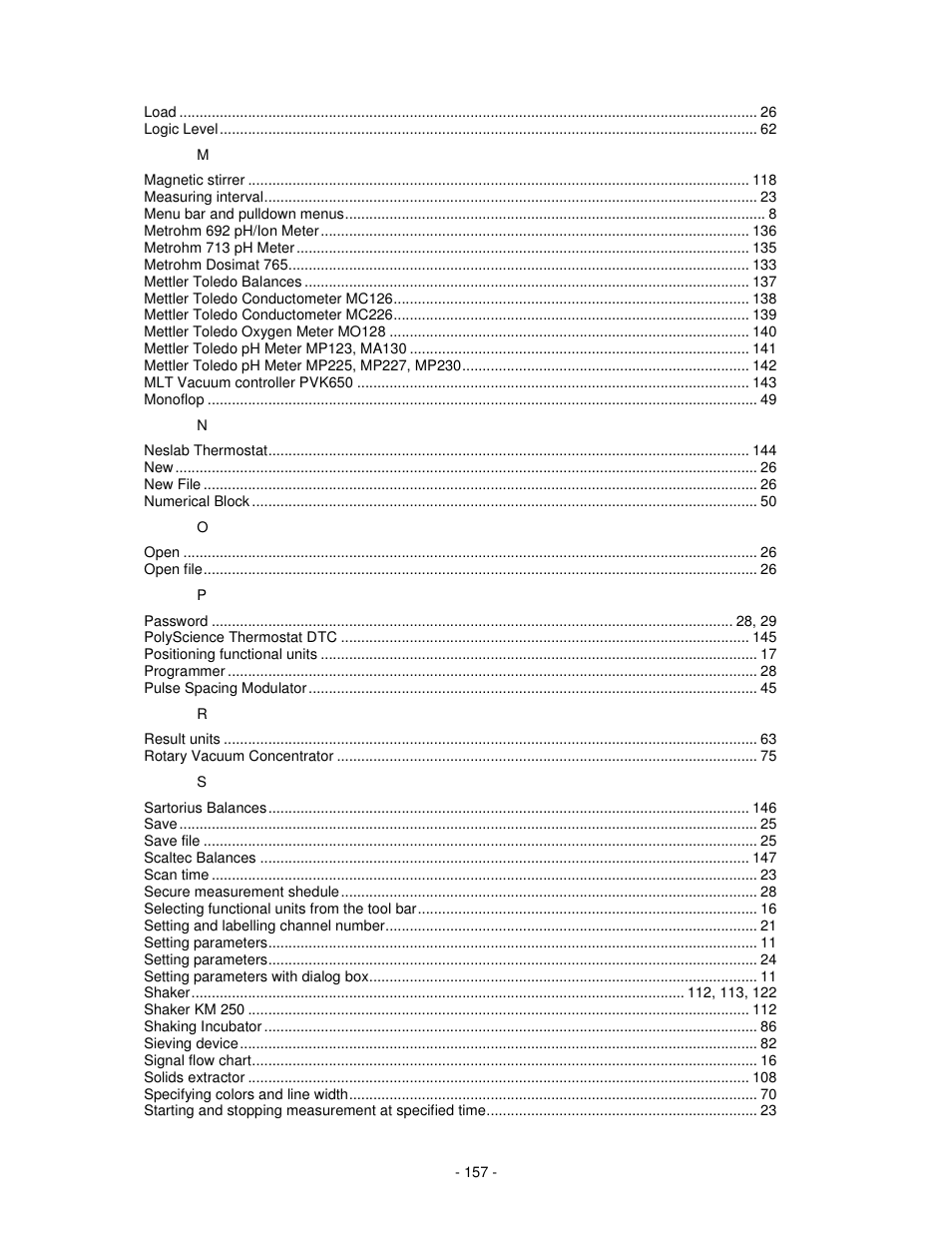 IKA labworldsoft User Manual | Page 157 / 158
