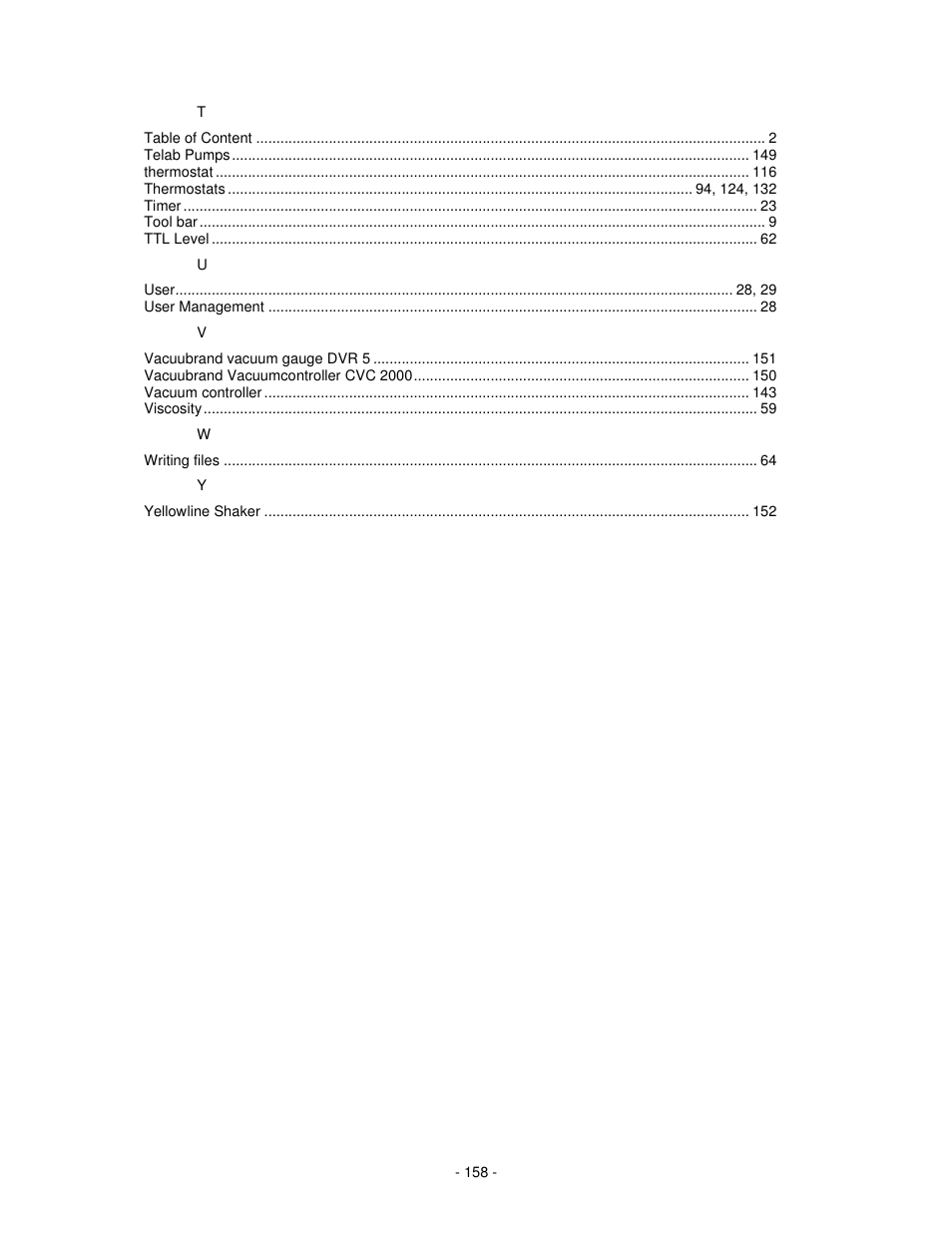 IKA labworldsoft User Manual | Page 158 / 158