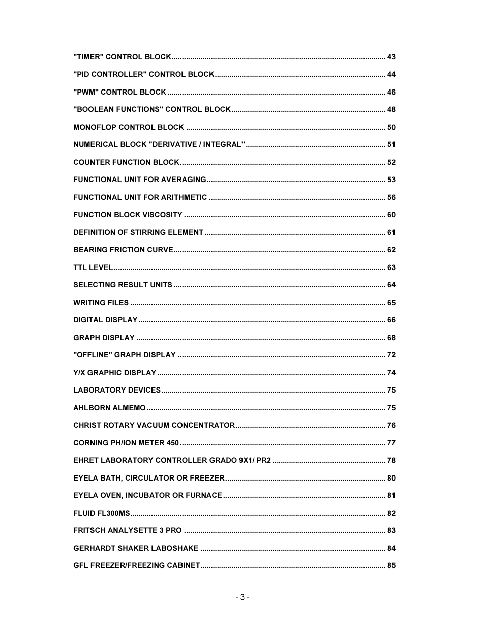 IKA labworldsoft User Manual | Page 3 / 158